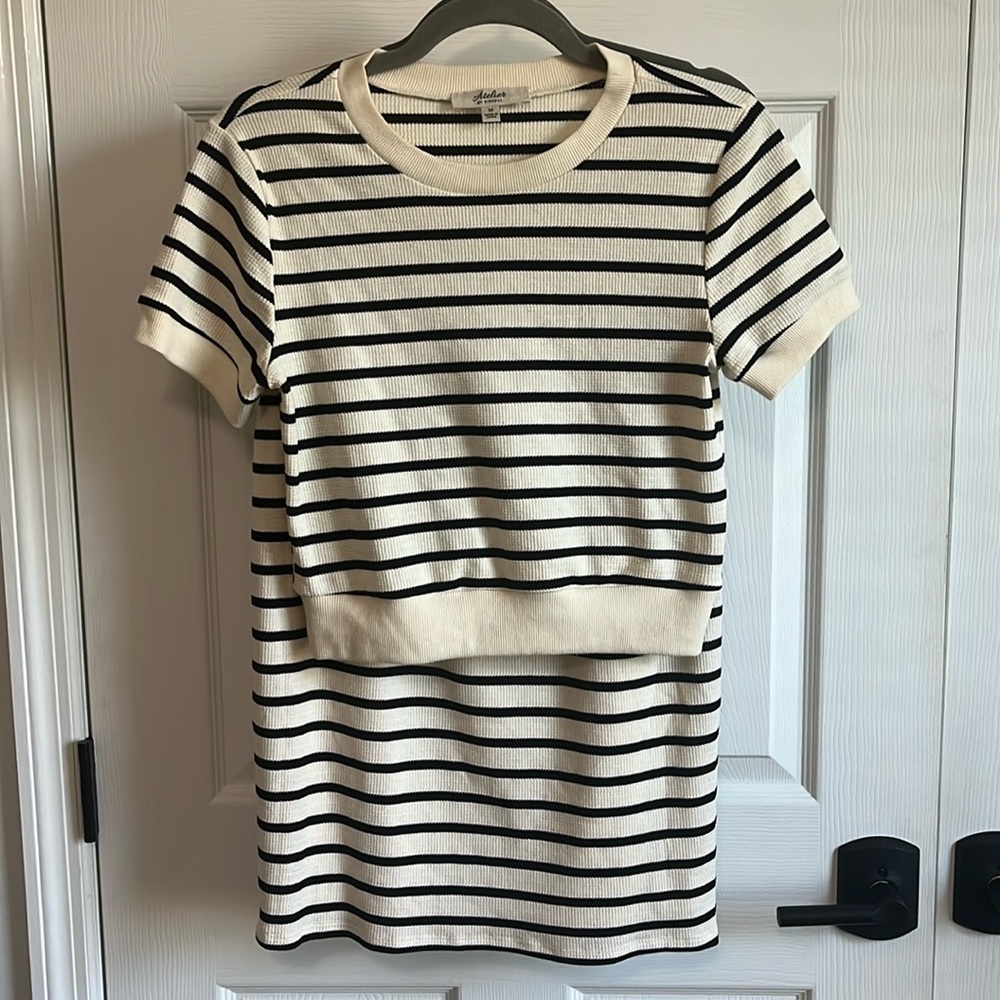 Stripped Two Piece Set